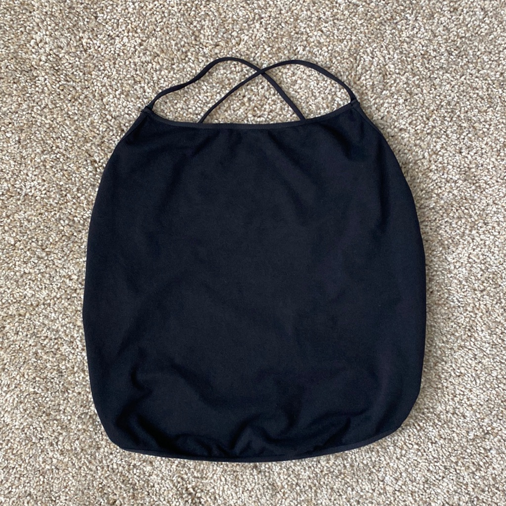 Lulus Basics Intrigue Black Lace-Up Crop Top